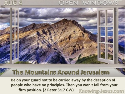 The Mountains Around Jerusalem